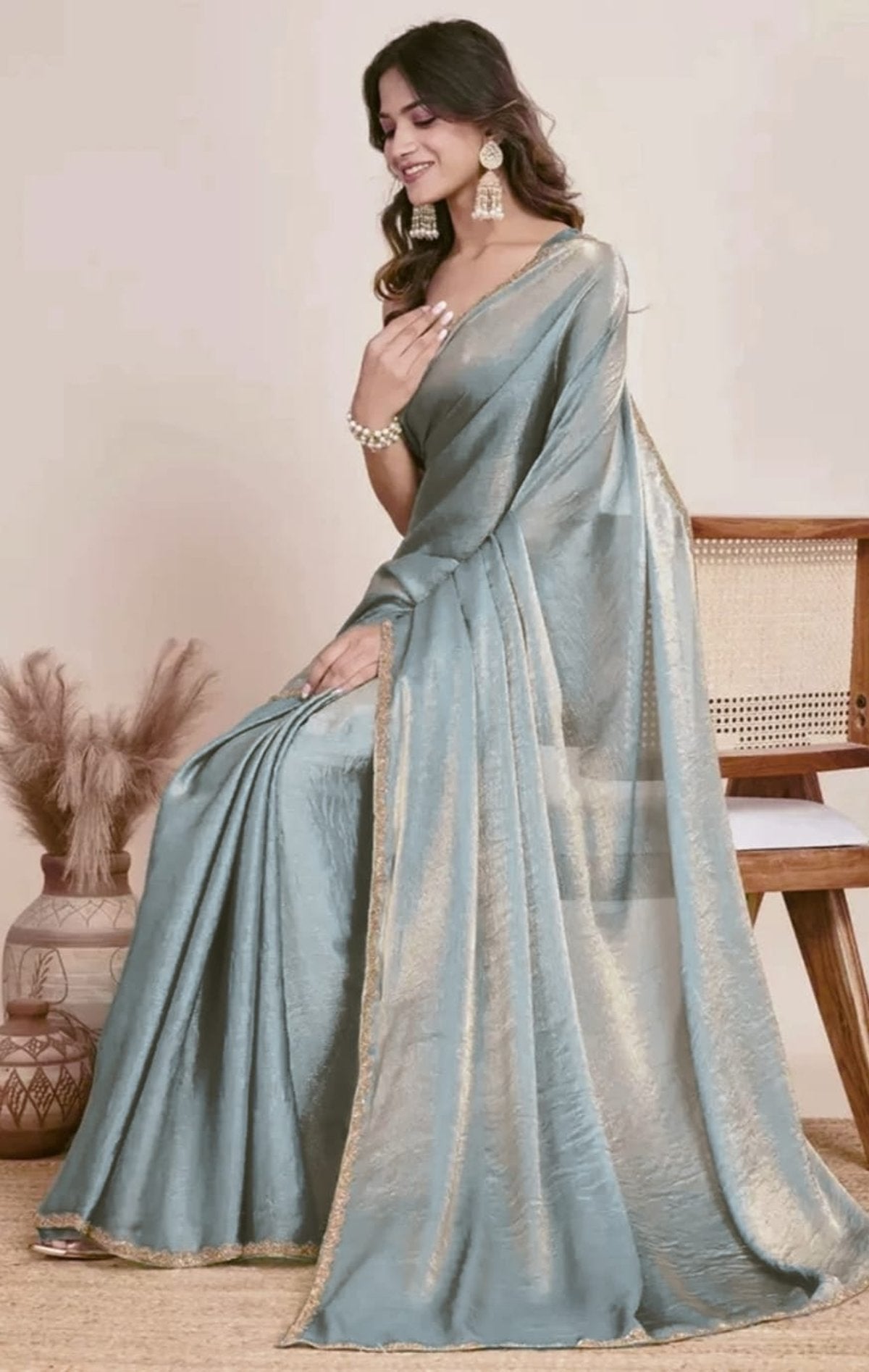 Tranding jimmy choo saree