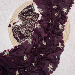 Pure Triple Tone Butter Finish Fandy Jimichu Silk