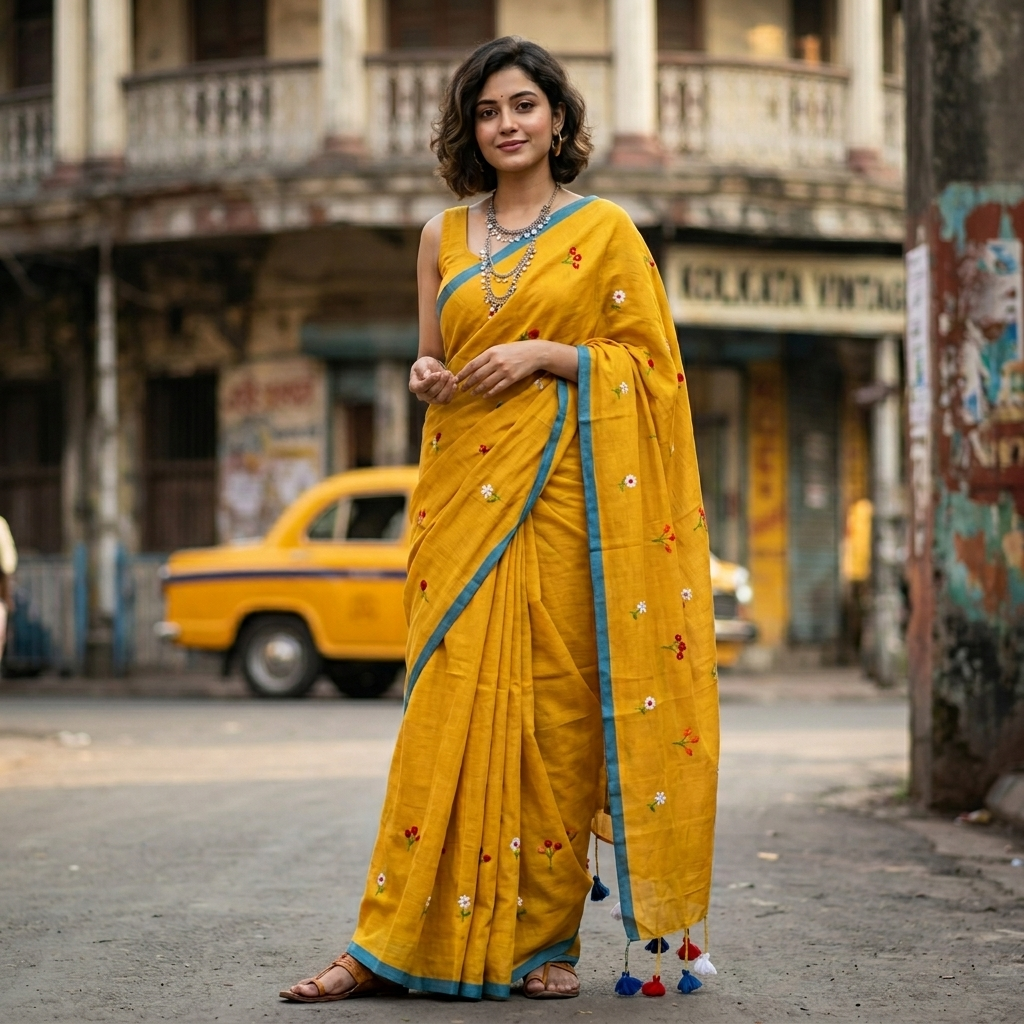 Premium Soft Mulmul Cotton Saree