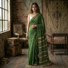 EXCLUSIVE PRIMIUM QUALITY KHESH COTTON SAREE