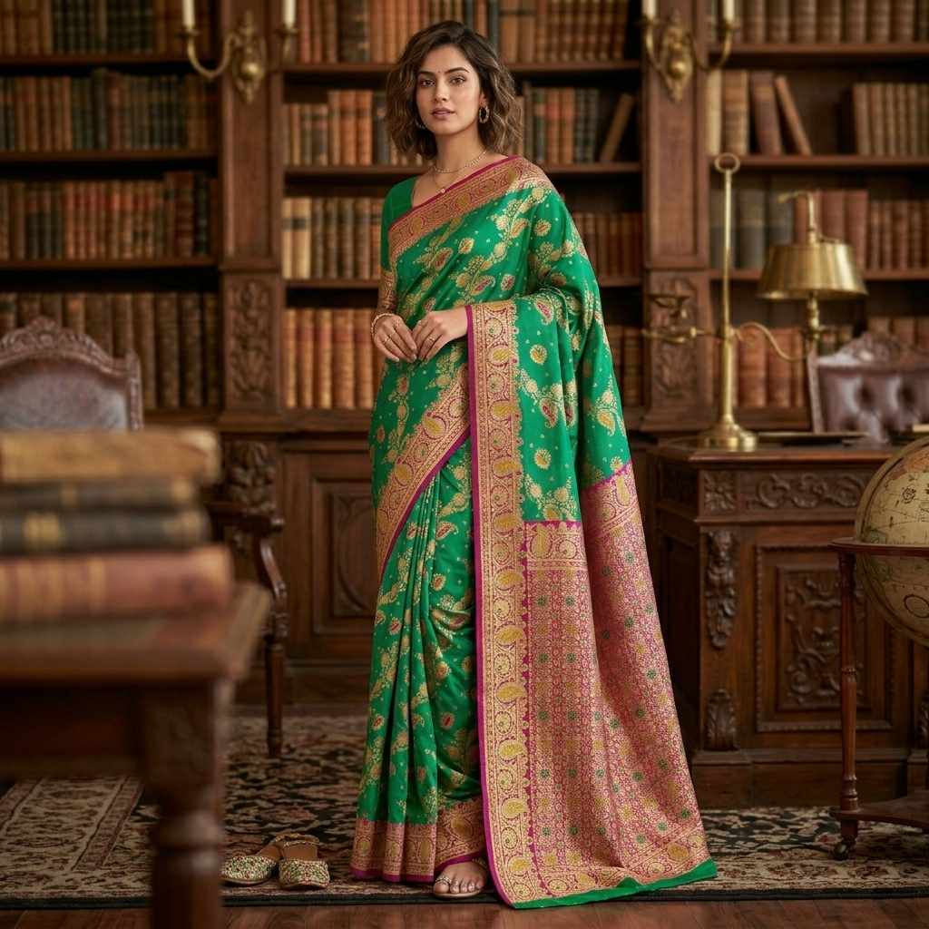 ALL BODY MINA ARA SATING SHILK SAREE