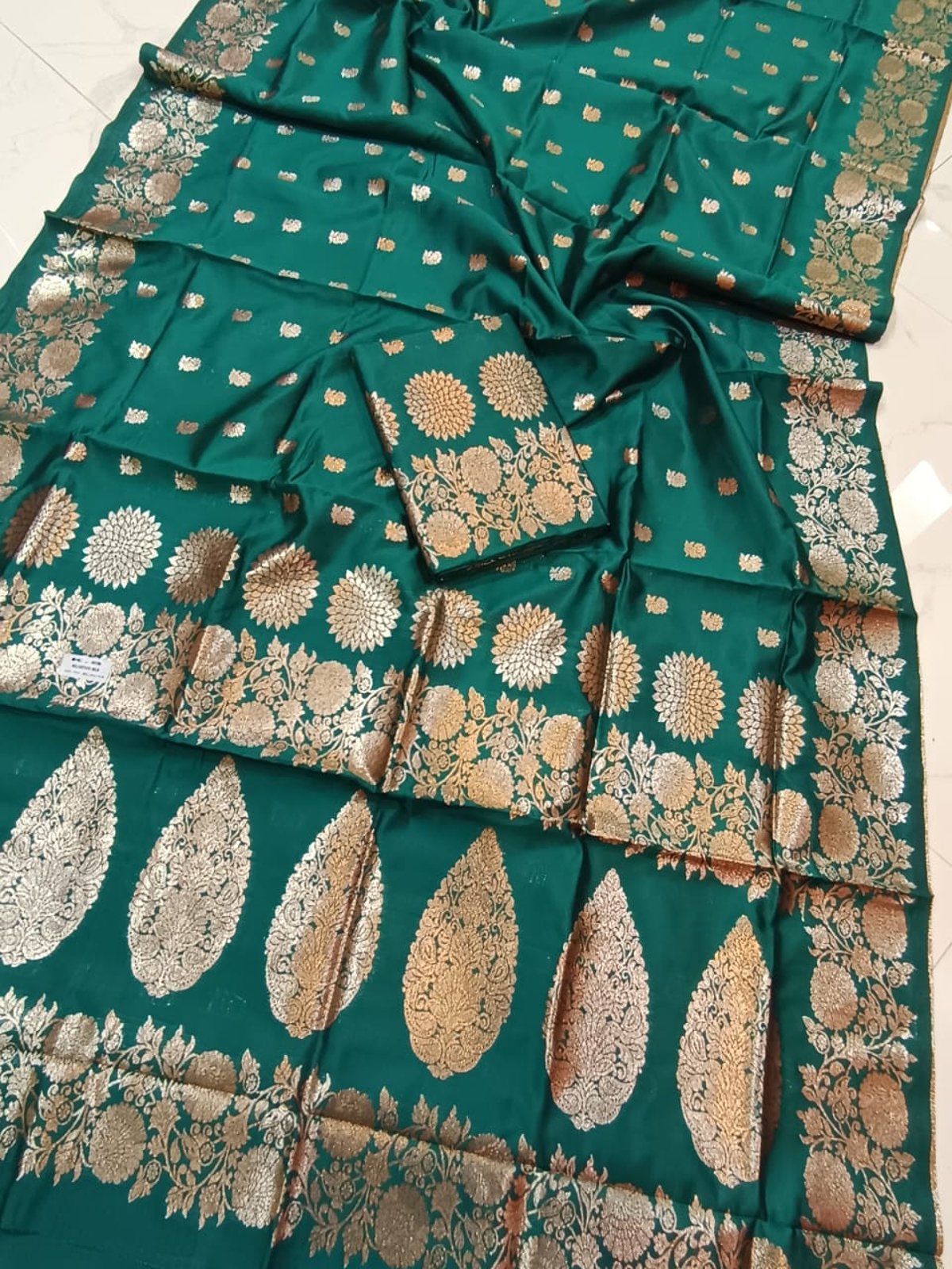 New Puja Special Bapta Silk Saree
