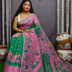 Exclusive pujo special karat ekkat jamdani