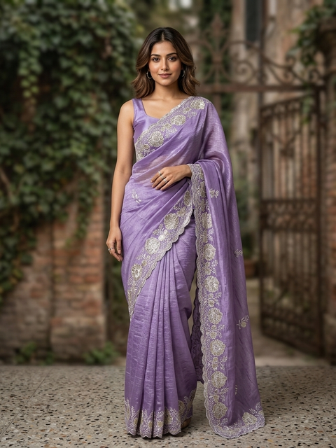 soft pure (unique upercollection) party wear karani pashmina Silk