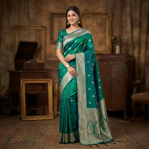 Premium quality pure doulton banarasi Silk