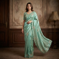 Pure Triple Tone Butter Finish Fandy Jimichu Silk