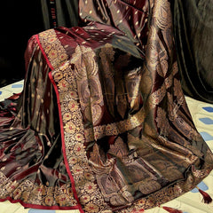 Sathan gaggi banarasi saree