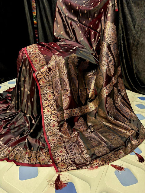 Sathan gaggi banarasi saree