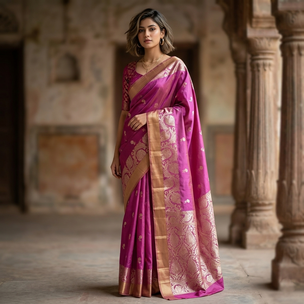 Pure Muga katan Silk