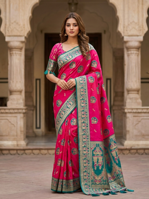 Super soft pure doulton bibaho baluchuri silk