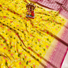 Soft Allover Meena khaddi pashmina silk