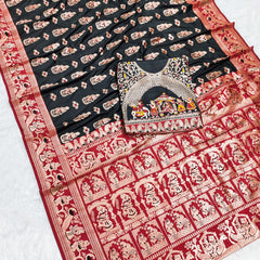 Kota Saree & Cotton Punjabi Matching Couple Combo