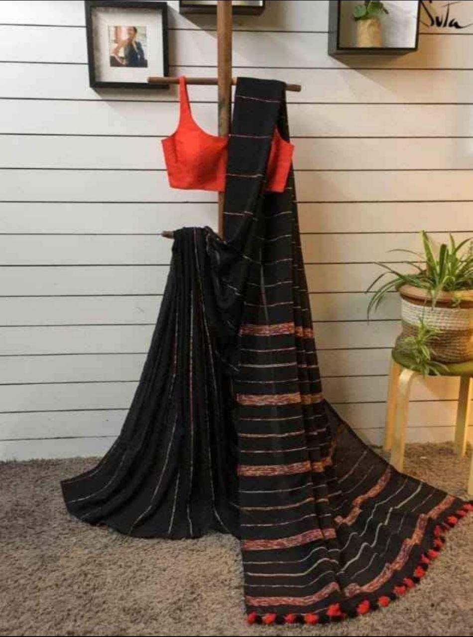 EXCLUSIVE PRIMIUM QUALITY KHESH COTTON SAREE