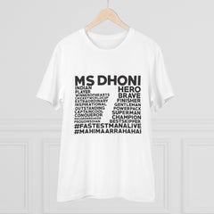 Generic Men's PC Cotton Cricket Design Printed T Shirt (Color: White, Thread Count: 180GSM)