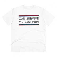 Generic Men's PC Cotton Quotes Printed T Shirt (Color: White, Thread Count: 180GSM)