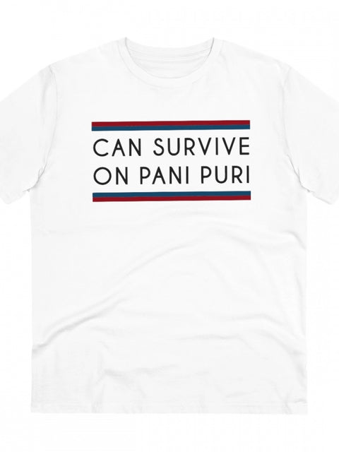 Generic Men's PC Cotton Quotes Printed T Shirt (Color: White, Thread Count: 180GSM)