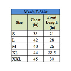 Generic Men's Casual Cotton Printed Half Sleeve Round Neck T-Shirt (Green)