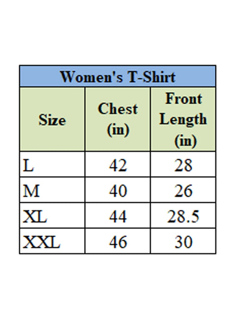Women's Polyester Solid Printed Round Neck Half Sleeve T-shirt (White)