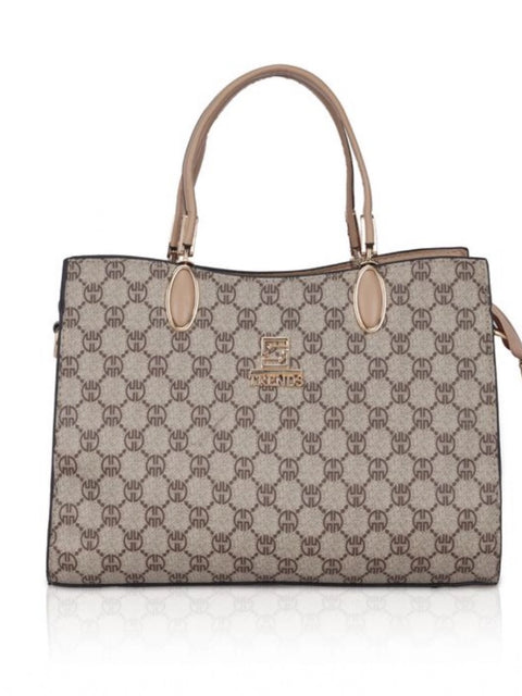 Generic Women's Faux Leather Printed Handbag (Hilver)