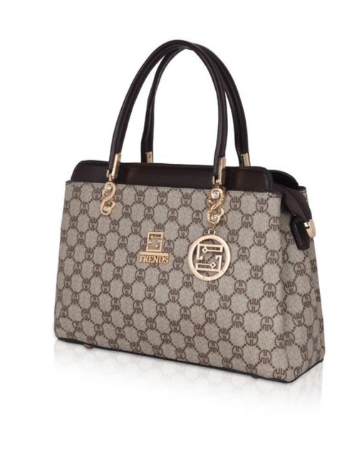 Generic Women's Faux Leather Printed Handbag (Coffee)