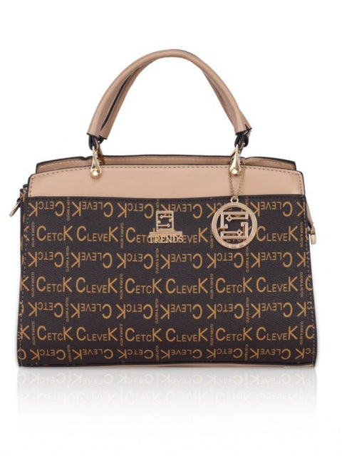Generic Women's Faux Leather Printed Handbag (Hilver)