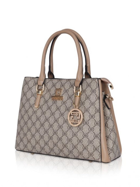 Generic Women's Faux Leather Printed Handbag (Hilver)