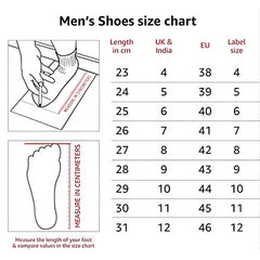 Generic Men's Casual Synthetic Printed Lace-Up Shoes (Black)