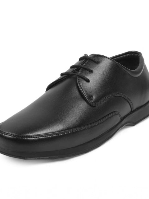 Generic Men's Faux Leather Formal Shoes (Black)