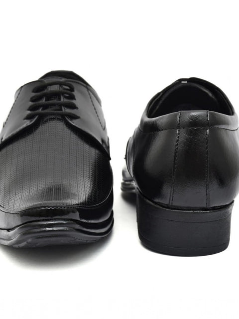 Generic Men's Faux Leather Formal Shoes (Black)