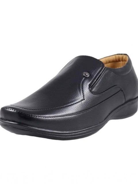 Generic Men's Faux Leather Formal Shoes (Black)