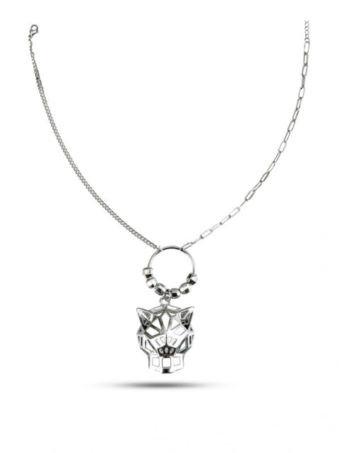 Women's Stainless Steel Imported Gen-z Pendent Chain (Silver Plated)