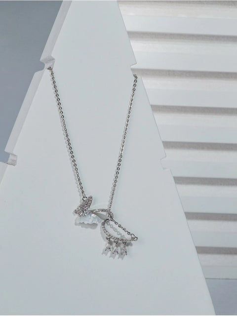 Women's Stainless Steel Imported Stanless Steel Pendent Chain (Silver Plated)