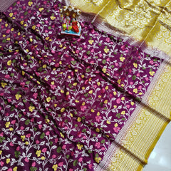 Soft Allover Meena khaddi pashmina silk