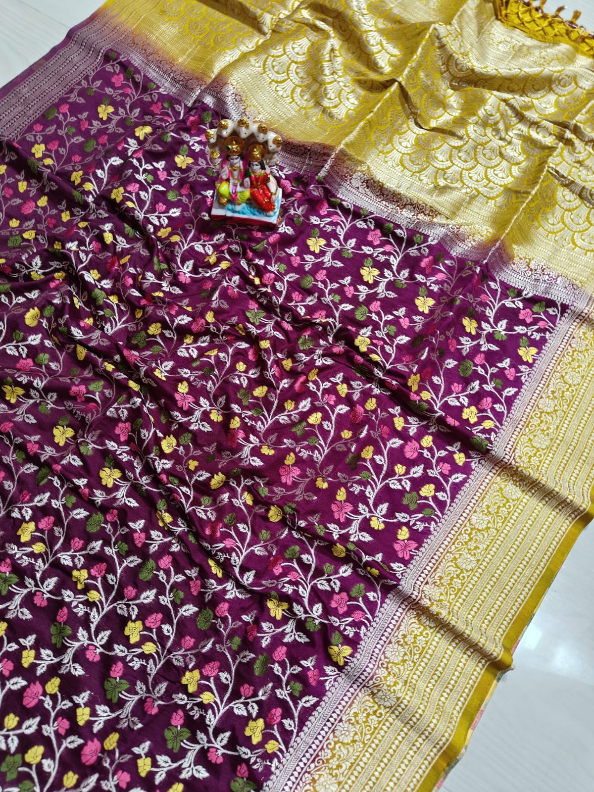 Soft Allover Meena khaddi pashmina silk