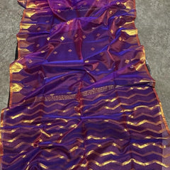 EXCLUSIVE PRIMIUM QUALITY COPAR ZORI SIKUAENS MALL COTTON SAREE