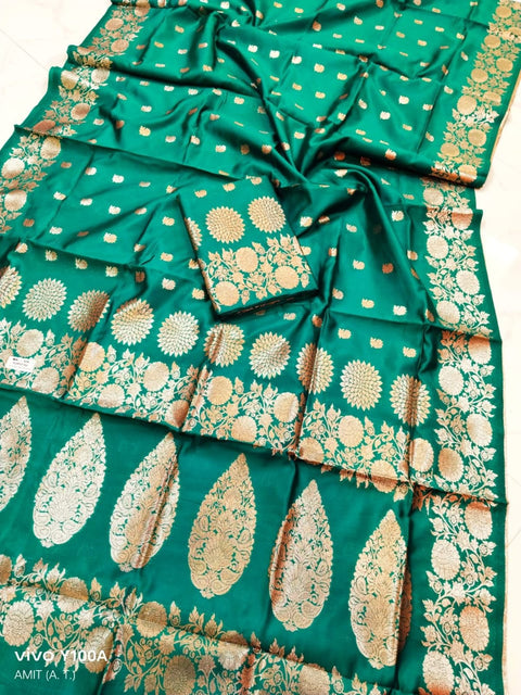 Premium Open Border Silk Saree