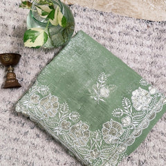 soft pure (unique upercollection) party wear karani pashmina Silk
