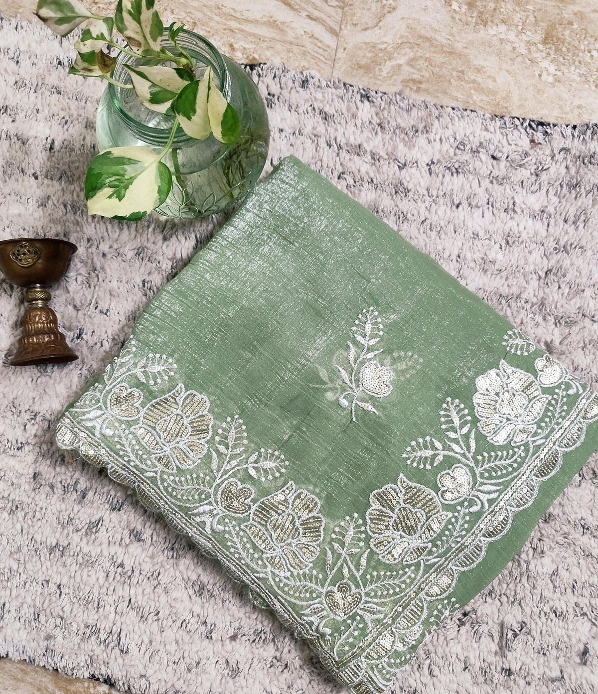 soft pure (unique upercollection) party wear karani pashmina Silk