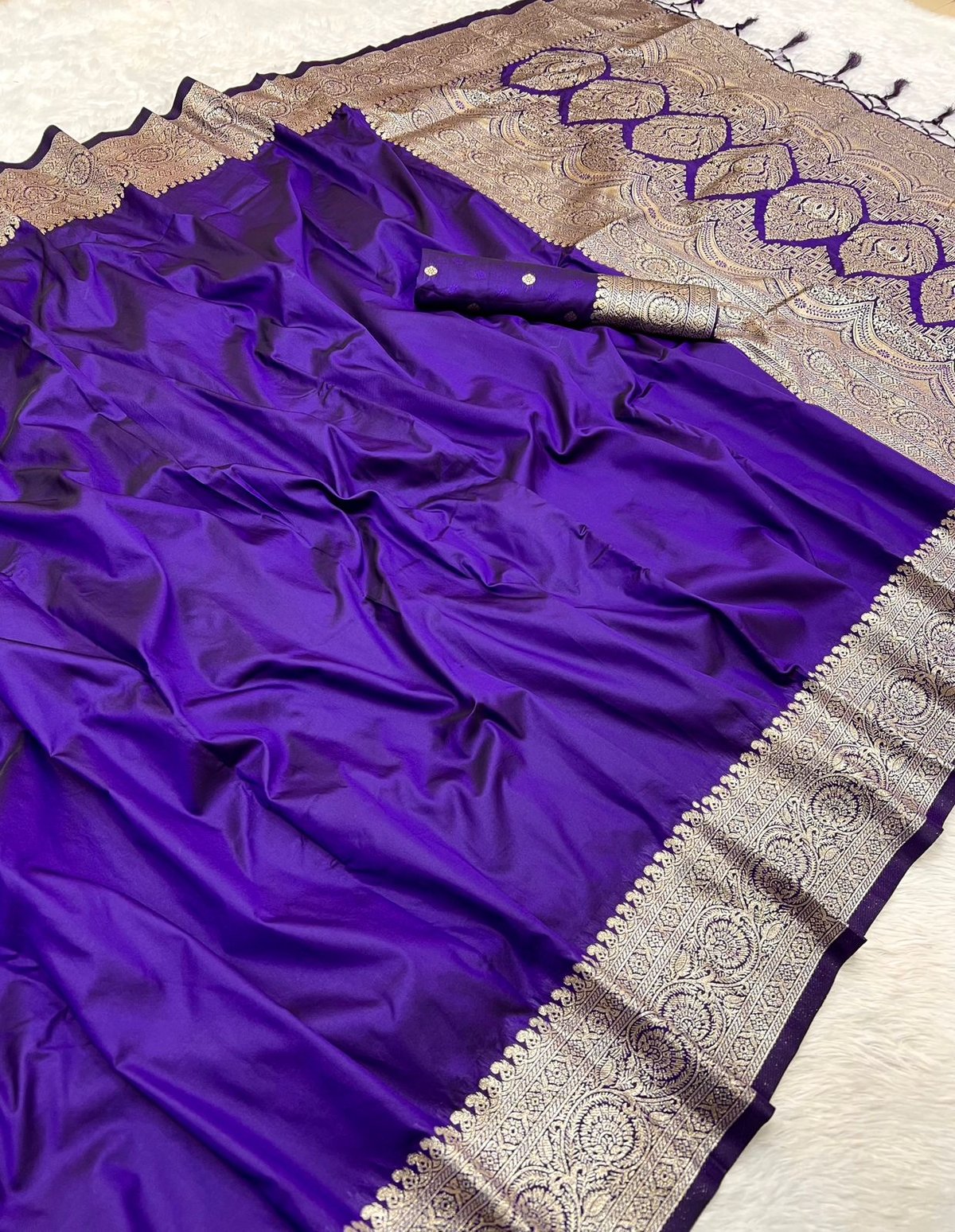 Premium quality pure doulton banarasi Silk