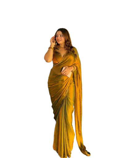 Premium Fancy Zari Silk Saree – Unique Bollywood Collection