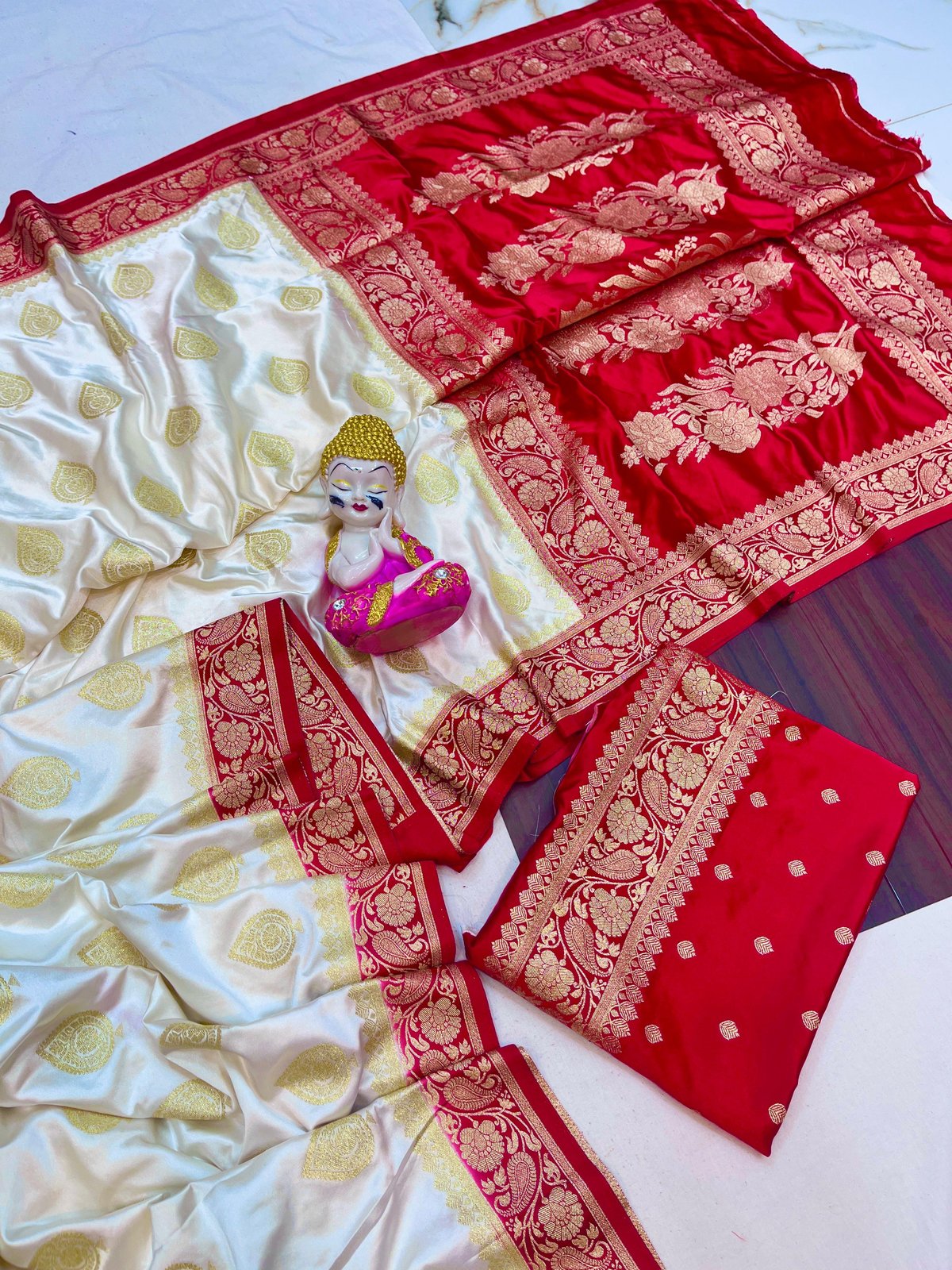 Premium Open Border Silk Saree
