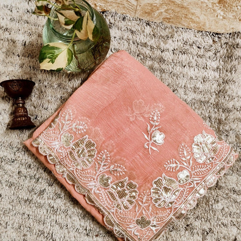 soft pure (unique upercollection) party wear karani pashmina Silk