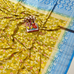 Soft Allover Meena khaddi pashmina silk