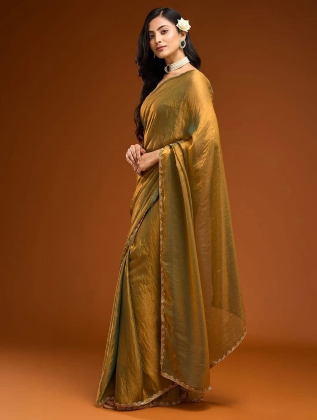 Tranding jimmy choo saree