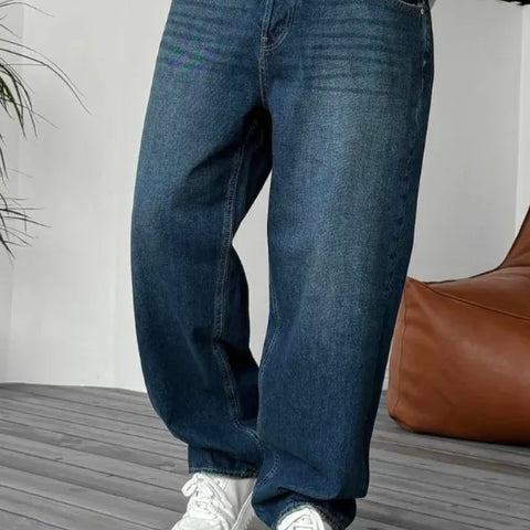 Baggy Washed Jeans