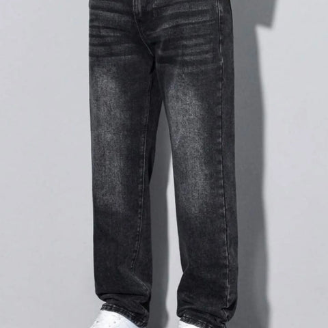 Black Loose Fit Jeans