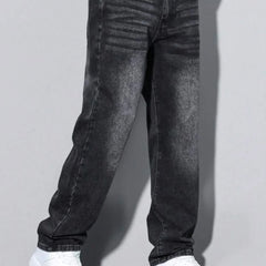 Black Loose Fit Jeans