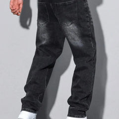 Black Loose Fit Jeans
