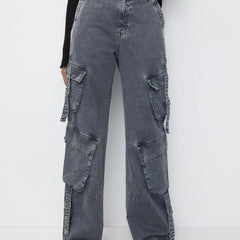 Cargo Trousers With Straps