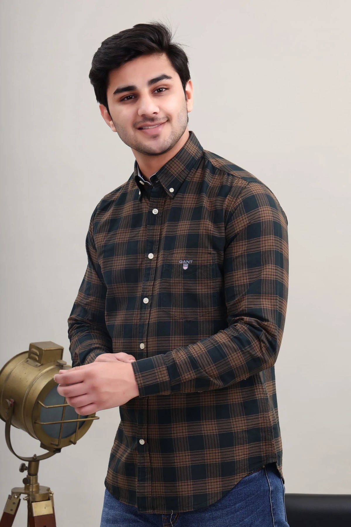 Checked Blacky Shirt